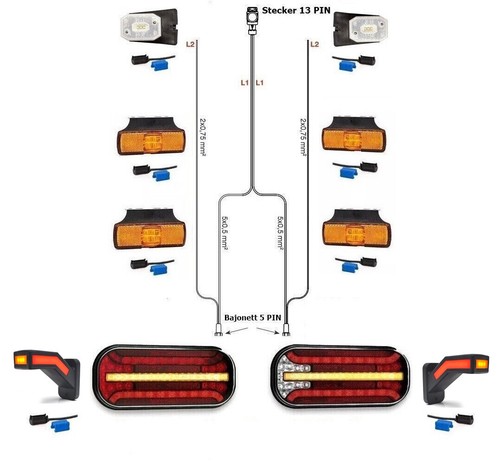 Fristom led rückleuchten - led,