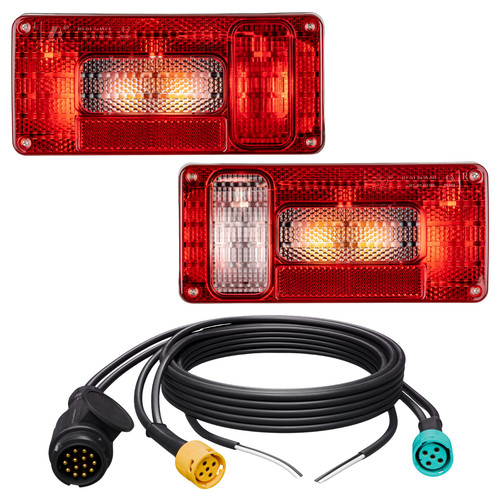 Rückleuchten anhänger set - set, 13