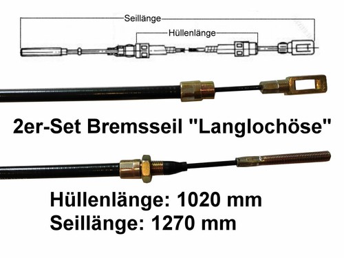 2er set bremsseil - 2er,