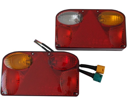 Rückleuchten set anhänger - set,
