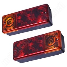 2x RADEX Dreikammerleuchte DDR