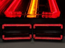 2 LED Rückleuchten Neon