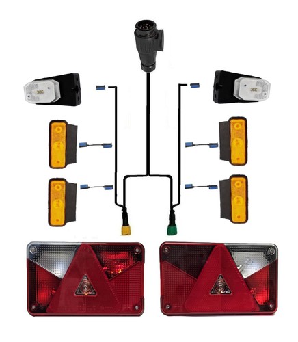 Anhänger beleuchtung set - anhänger,
